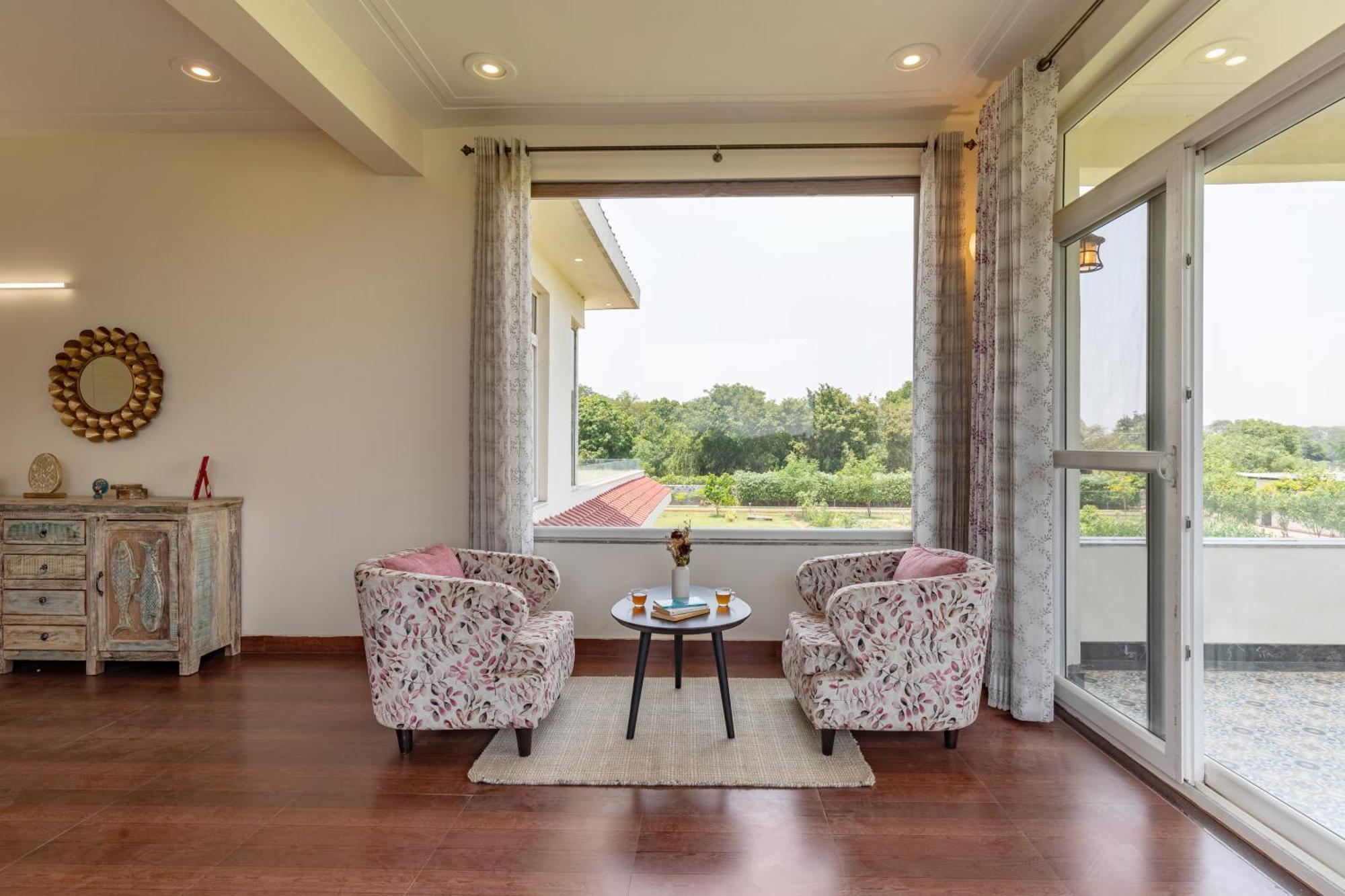Alaya Stays Raga 2Bhk Farmstay With An Entertainment Lounge Sohna Екстериор снимка