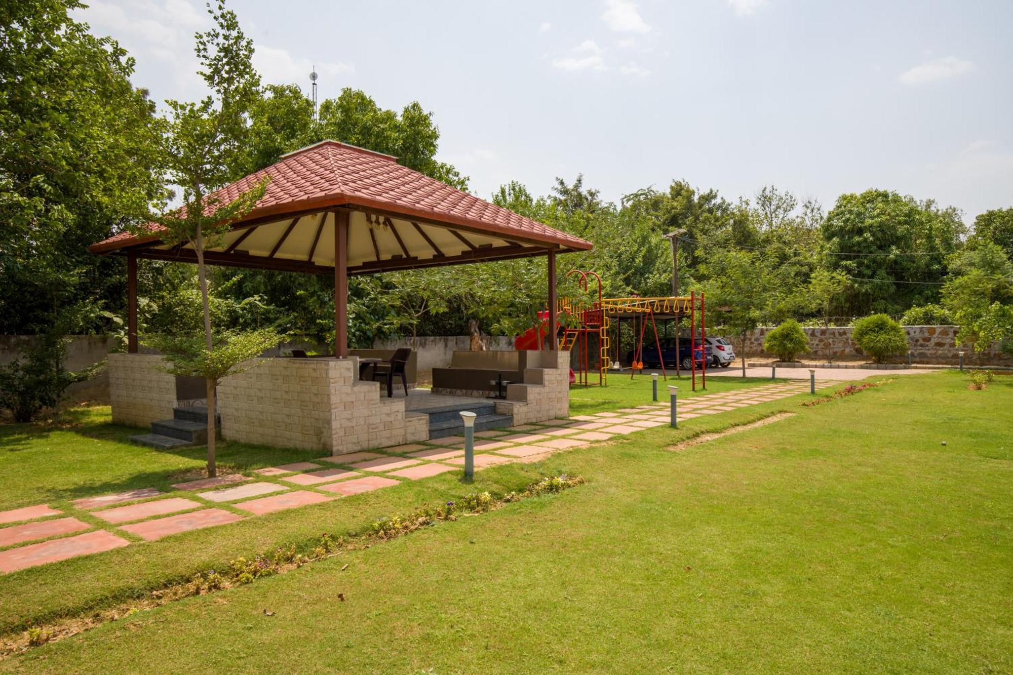 Alaya Stays Raga 2Bhk Farmstay With An Entertainment Lounge Sohna Екстериор снимка